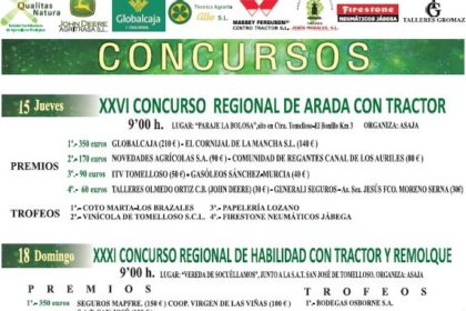 CARTEL TOMELLOSO CONCURSOS