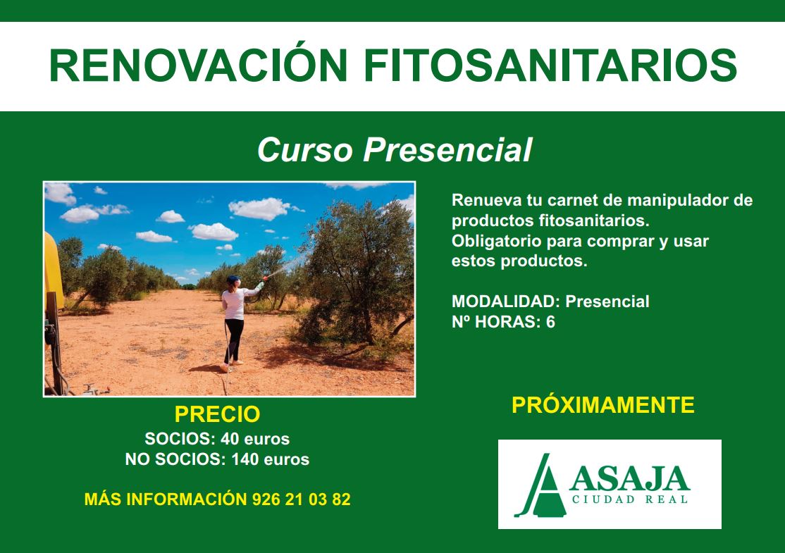 Renovación Manipulador Fitosanitarios